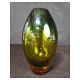 Murano style glass vase