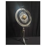 Copernican metal and brass armillary sphere