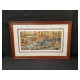 Signed and numbered lithogroaph