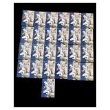 Lot of Marshall Faulk Fleer football cards