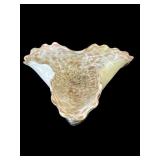 Vintage art glass centerpiece bowl