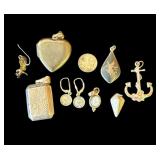 Lot of silver pendants