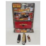 Group of pocket knives