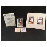 Topps Mickey Mantle & Nolan Ryan 3 porcelain cards