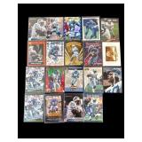Lot of Barry Sanders football cards