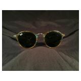 Vintage Ray-Ban Italy round fleck sunglasses