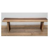 World Market wood bench