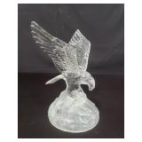 French lead crystal eagle figure