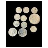 Lot of 1964 silver coins