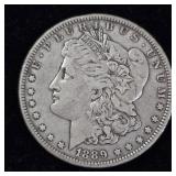1889-O Morgan Silver Dollar Coin.