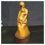 Vintage 1970 Helga Meyer composite sculpture