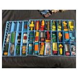 Lot of matchbox series toy cars with other