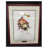 Norman Rockwell print "Fondly do we remember"