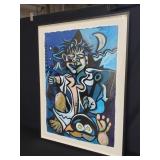 Signed A. Stone acrylic on paper