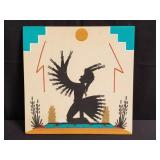 Navajo sand art