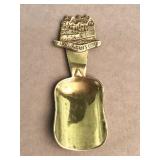 Vintage or antique lacquered brass tea