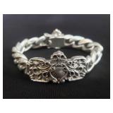 Sterling silver bracelet marked King Baby