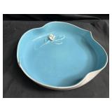 California pottery floral bowl