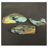 Group of labradorite specimen