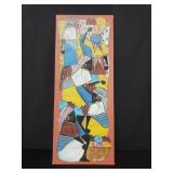 Signed Dyesel oil painting on canvas