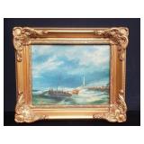 Signed oil painting on board