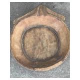 Antique primitive wood bowl
