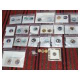 Vintage colorized US half dollar lot $11.70