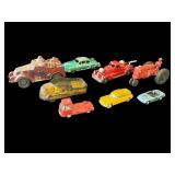 Lot of vintage die cast toy cars