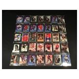 35 Hockey trading cards in hard cases