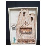 Mixed media folk art plaque