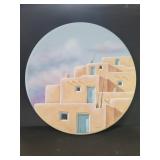 Vintage signed R. Atkins oil painting on canvas