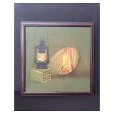 Still life oil painting on canvas