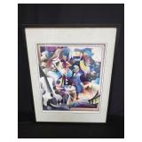 Pencil signed and numbered lithograph