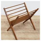 Mid-century Polish magazine rack