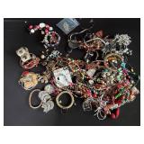 Group of costume jewelry