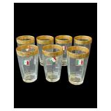 Lot of Italian Cristalleria Fratelli Fumo glasses