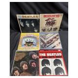 Lot of 6 vintage The Beatles LPs