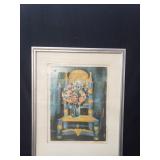 signed and numbered Tony Agostini lithograph