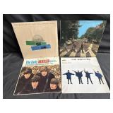 Lot of four The Beatles LPs