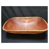 Vintage wood bowl