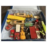 Lot of vintage toy cars in matchbox