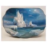 Russian signed hand painted lacquer box