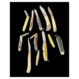 Lot of vintage pocket knives