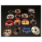 16 PlayStation 1 & 2 video game discs