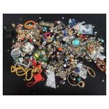 Group of costume jewelry