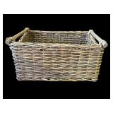 Vintage wicker basket