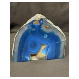 Large agate geode specimen