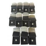Lot of 11 Playboy x Dalmata rings