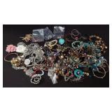Group of costume jewelry, PB