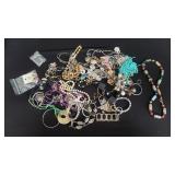 Group of costume jewelry